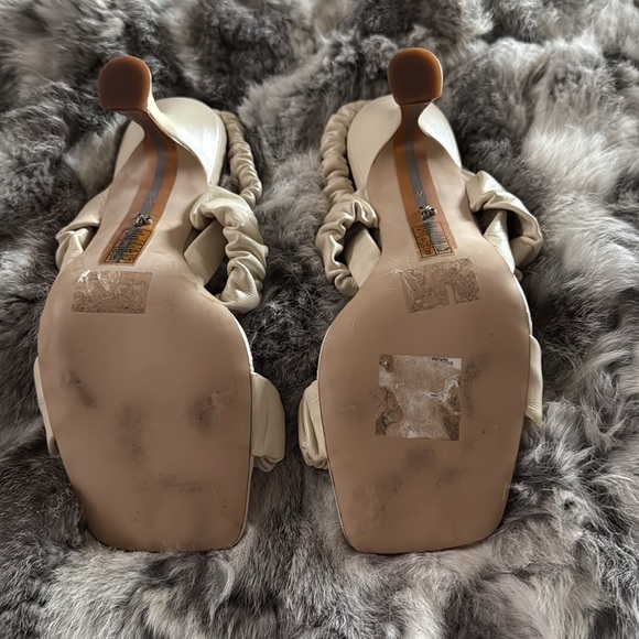 Sam Edelman Marlena Ivory Padded Heels- size 7.5 - Picture 7 of 8